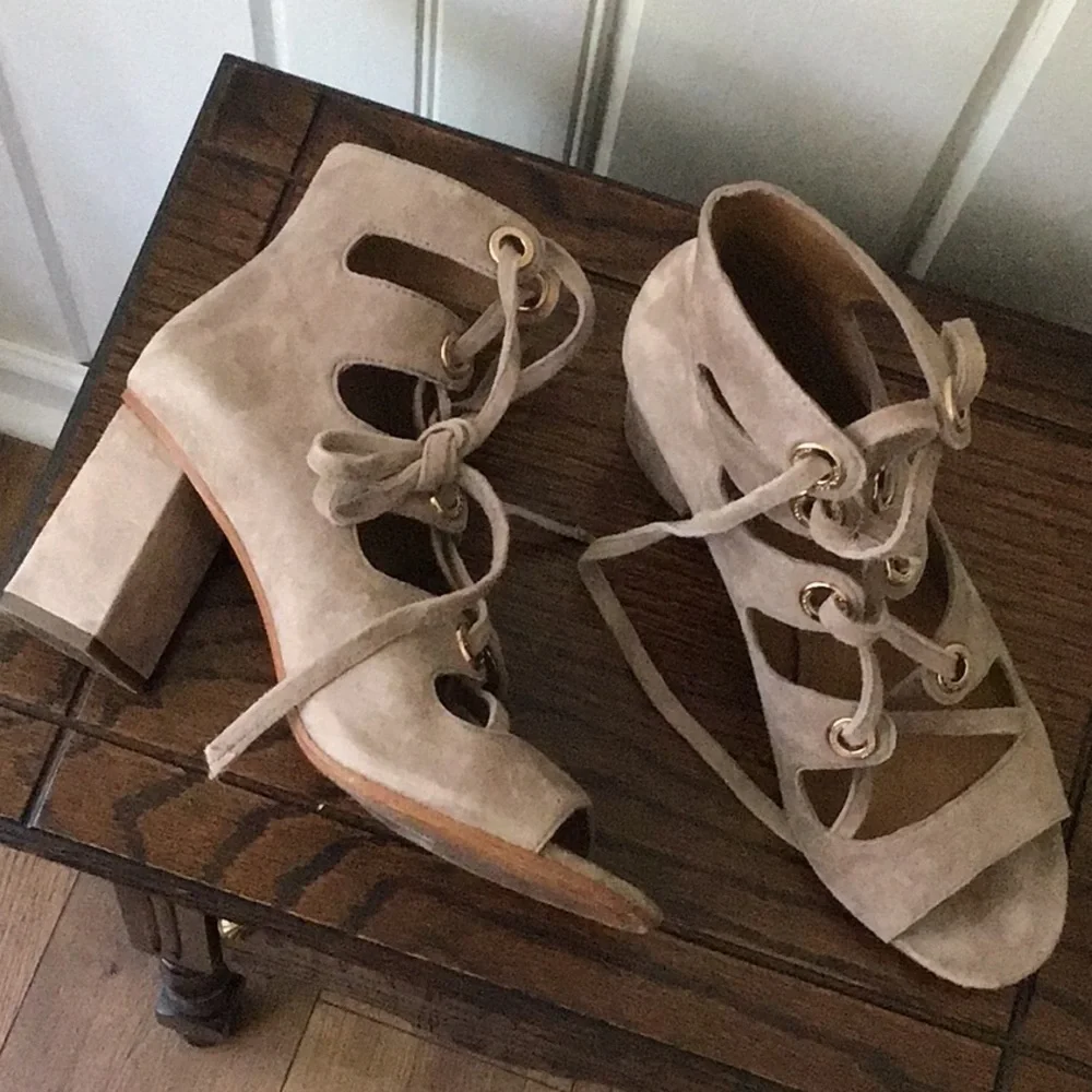 COACH PRISCILLA LUX SUEDE COLOR STONE NEW CONDITION - Picture 9 of 12